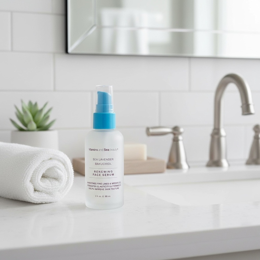 Face Serum - Sea Lavender and Bakuchiol